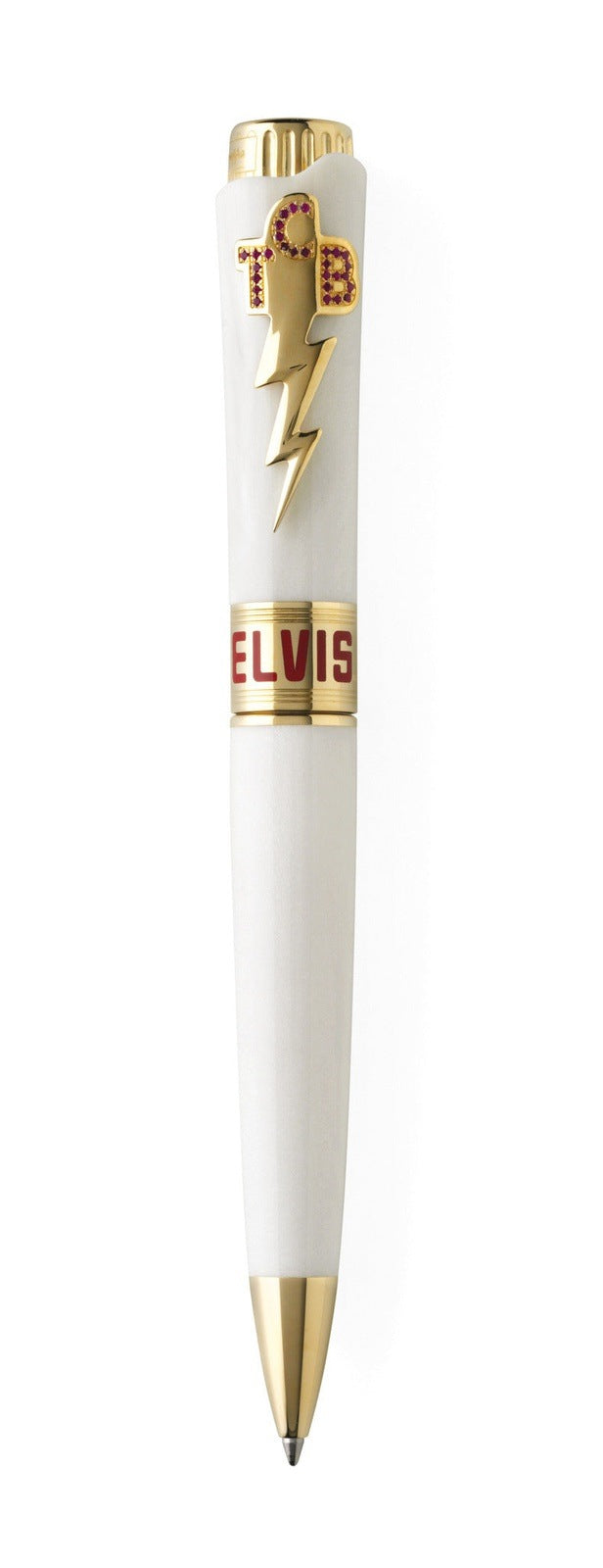 Elvis Presley Las Vegas Ballpoint Pen - Gold & Resin