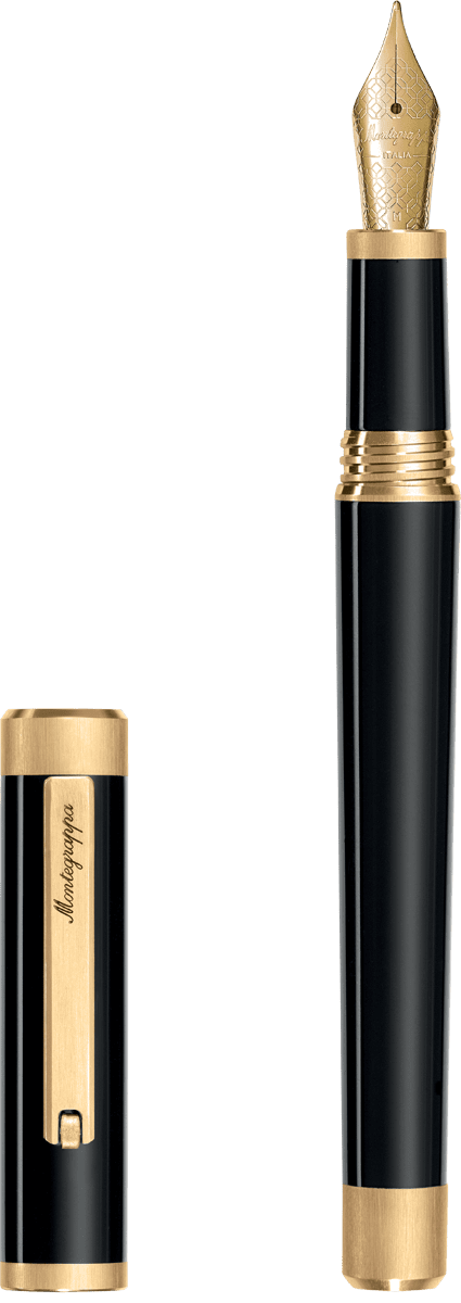 Montegrappa Classic Zero Fountain Pen - Caramel - Fine / 14K Gold